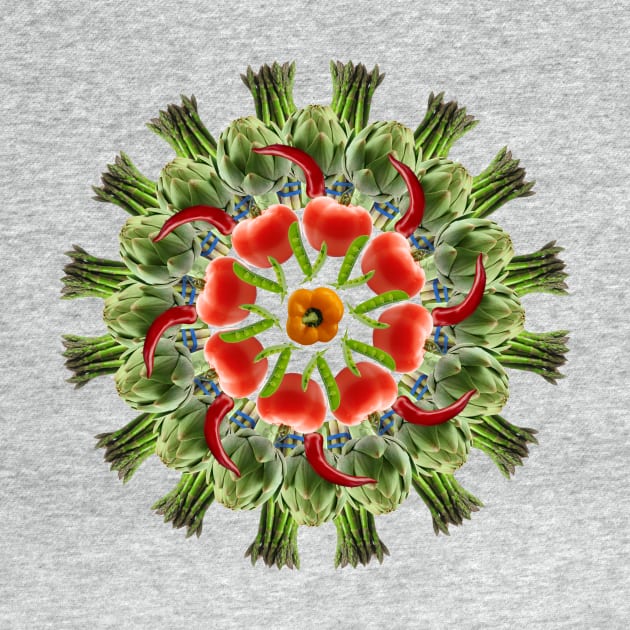 artichoke mandala by burenkaUA